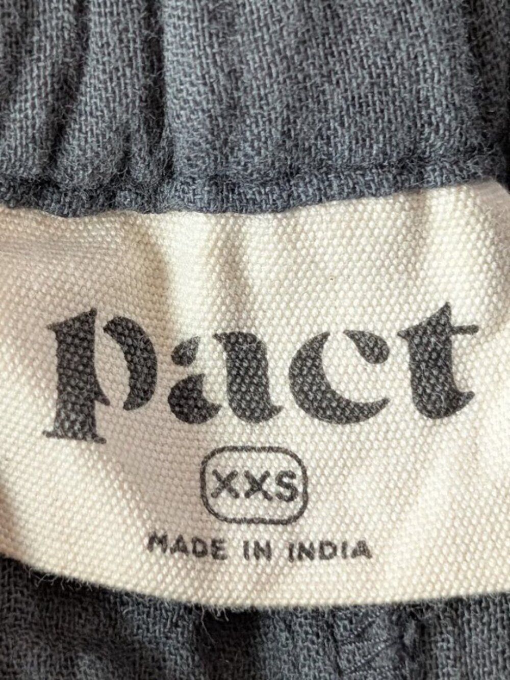 Pact Double Gauze Split Hem Pants XS - Picture 5 of 9